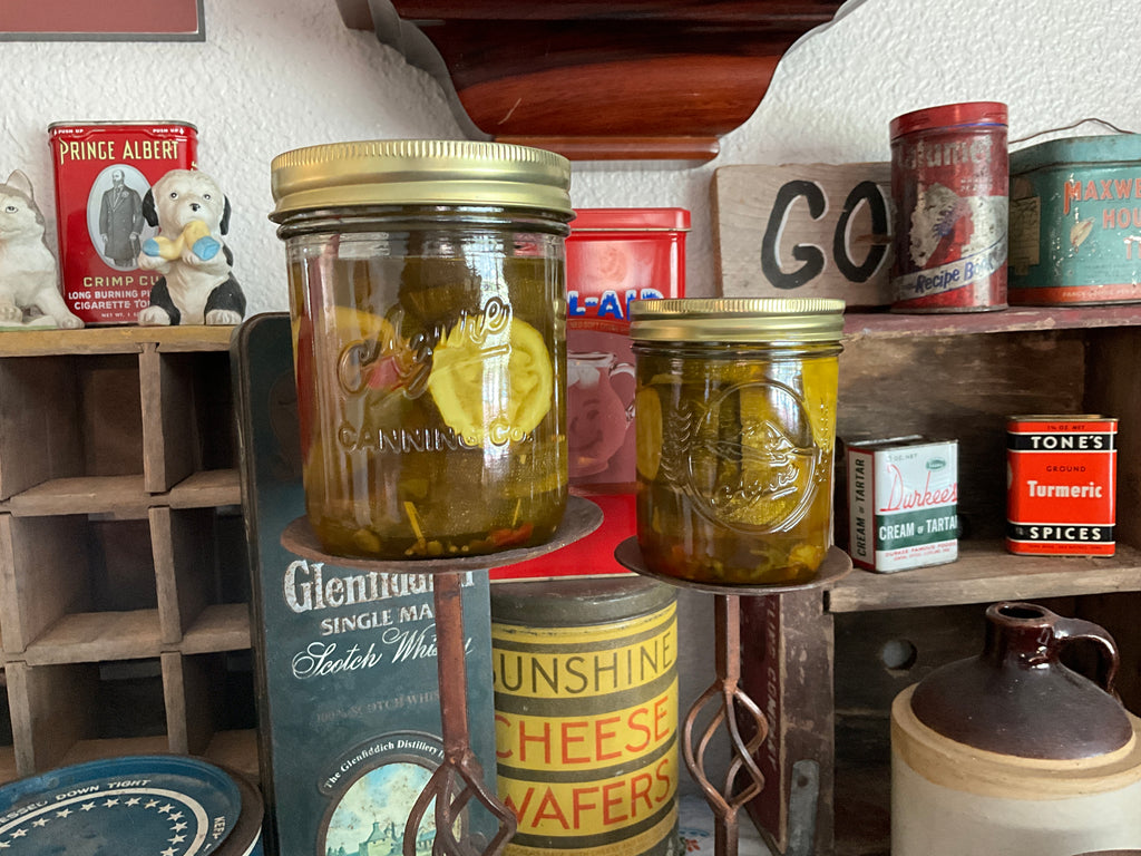 Spicy Pickled Zucchini